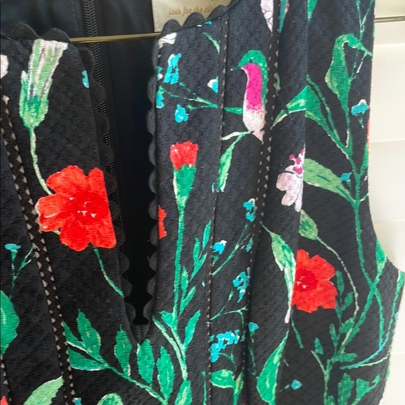 Kate Spade Jardin Tile Jacquard Dress scenic route - Picture 7 of 9